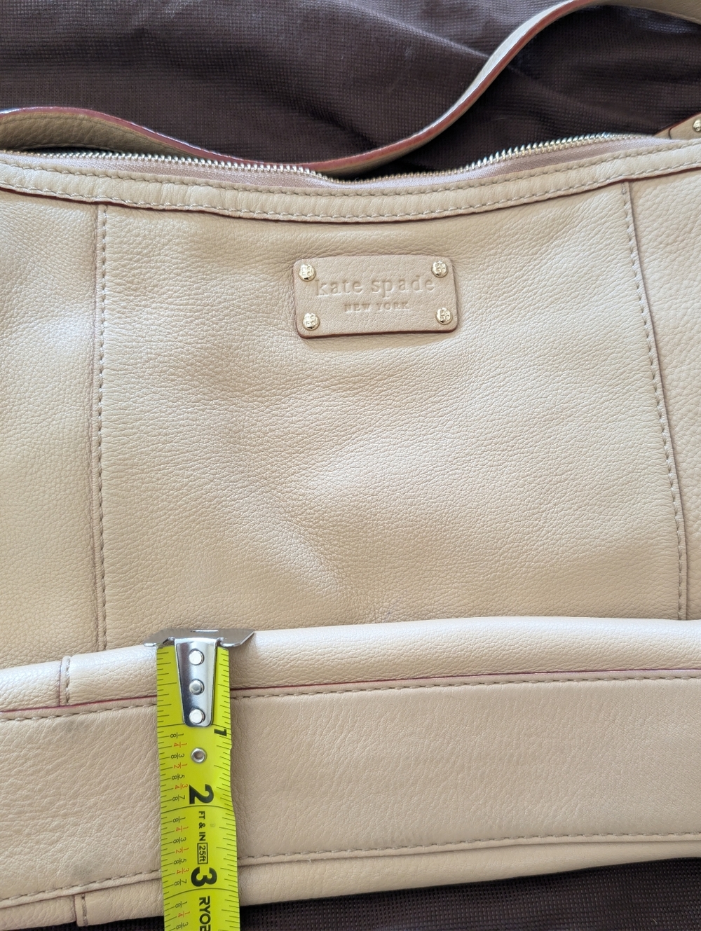 Kate Spade Tan Leather Purse - Picture 13 of 13